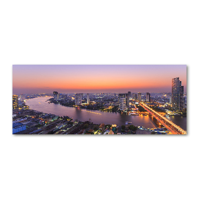Quadro in vetro acrilico Bangkok Ovest