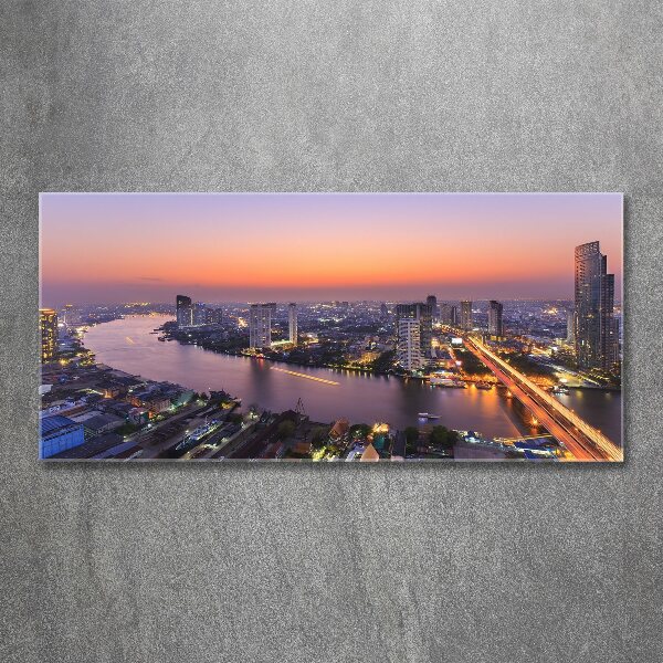 Quadro in vetro acrilico Bangkok Ovest