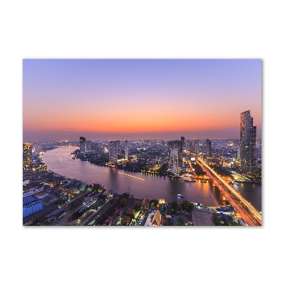 Quadro in vetro acrilico Bangkok Ovest