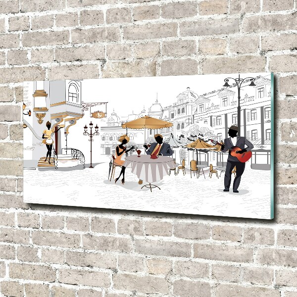 Quadro vetro acrilico Caffetteria