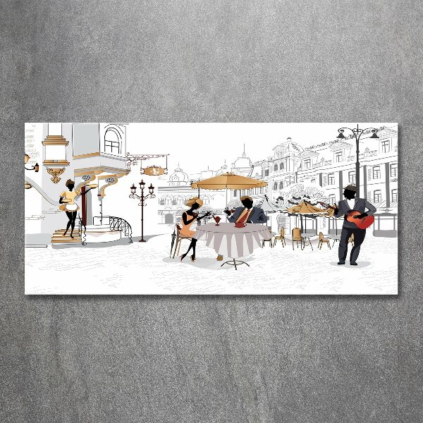 Quadro vetro acrilico Caffetteria