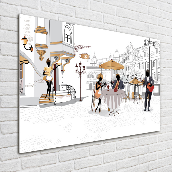 Quadro vetro acrilico Caffetteria