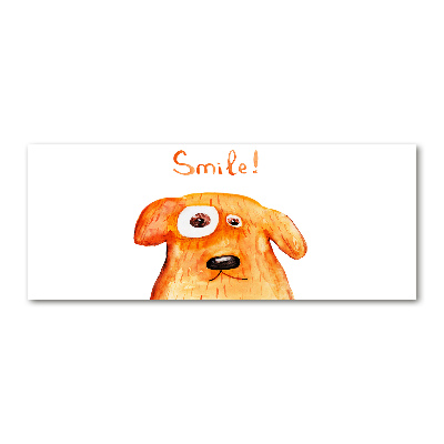 Quadro vetro acrilico Cane