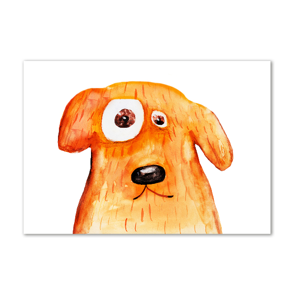 Quadro vetro acrilico Cane