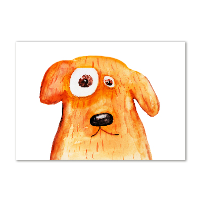 Quadro vetro acrilico Cane