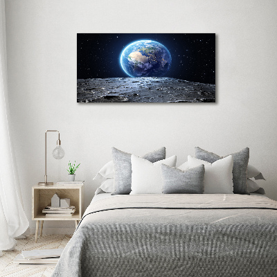 Quadro su vetro acrilico Pianeta Terra