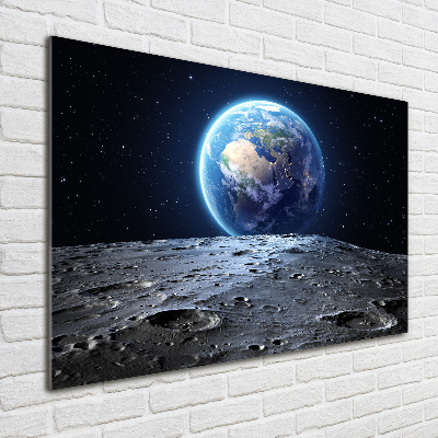 Quadro su vetro acrilico Pianeta Terra