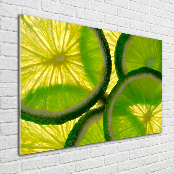 Quadro in vetro acrilico Lime