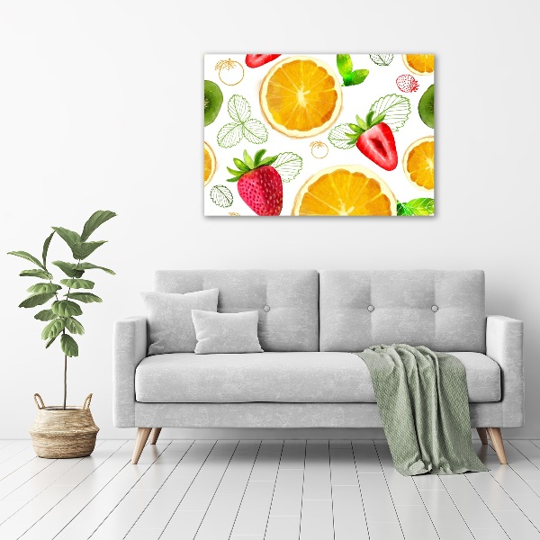 Quadro vetro acrilico Frutta