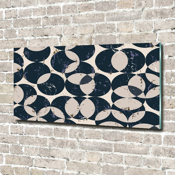 Quadro su vetro acrilico Sfondo geometrico