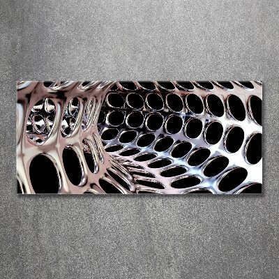 Quadro vetro acrilico Tunnel metallico