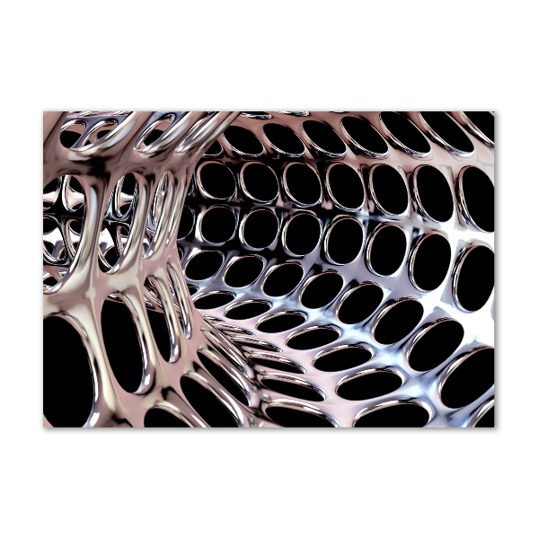 Quadro vetro acrilico Tunnel metallico