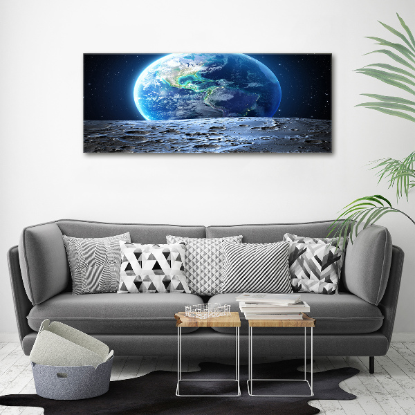 Quadro in vetro acrilico Pianeta Terra