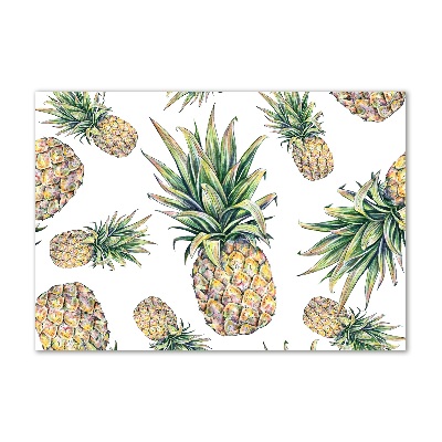 Quadro su vetro acrilico Ananas