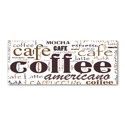 Quadro in vetro acrilico Caffè