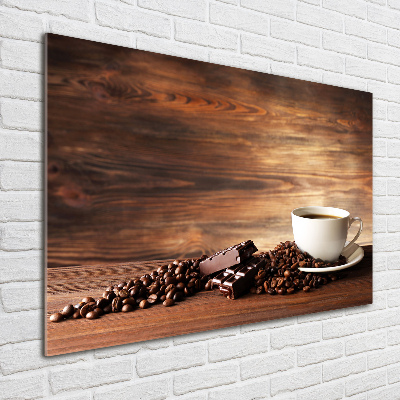 Quadro vetro acrilico Caffè e cioccolato