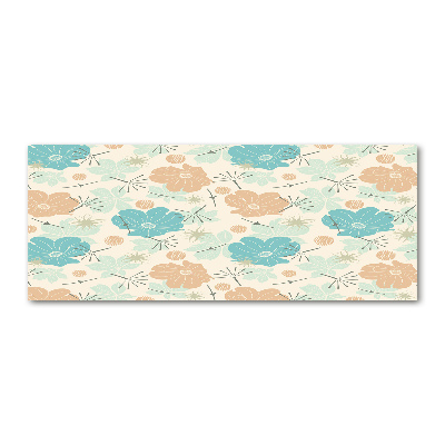 Quadro su vetro acrilico Motivo floreale