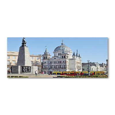 Quadro vetro acrilico Piazza della Libertà Łódź