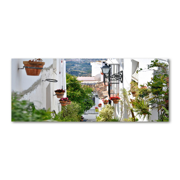 Quadro su vetro acrilico Una strada affascinante