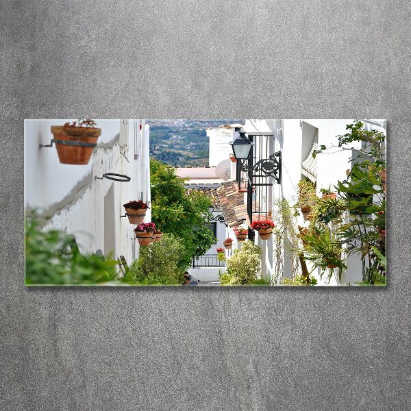 Quadro su vetro acrilico Una strada affascinante