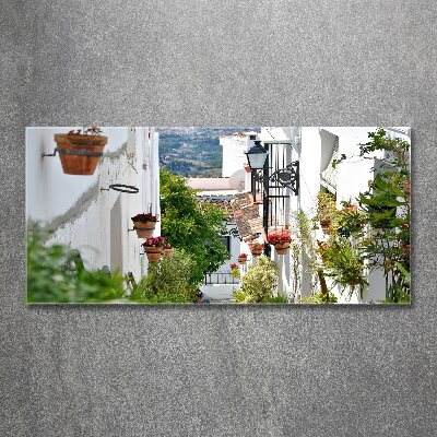 Quadro su vetro acrilico Una strada affascinante