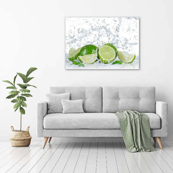 Quadro vetro acrilico Calce e acqua