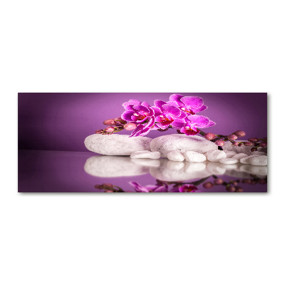 Quadro in vetro acrilico Orchidea rosa