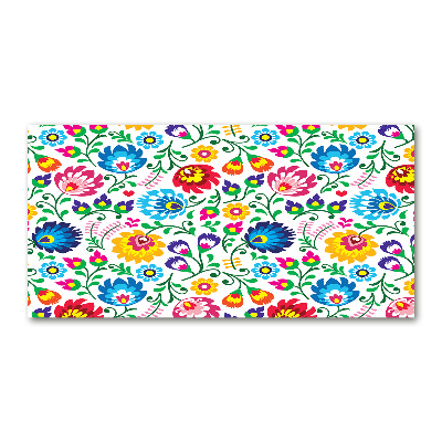 Quadro in vetro acrilico Modello etnico