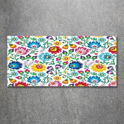 Quadro in vetro acrilico Modello etnico