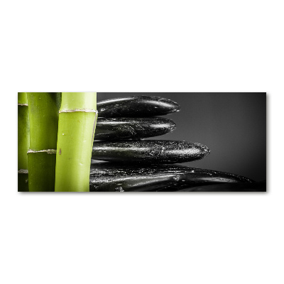 Quadro su vetro acrilico Bambù
