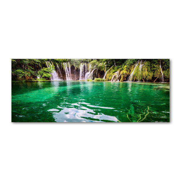Quadro vetro acrilico Lago di Plitvice