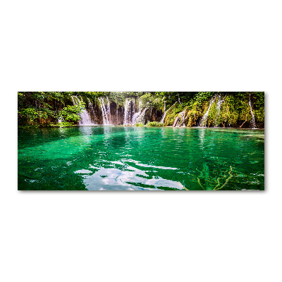 Quadro vetro acrilico Lago di Plitvice