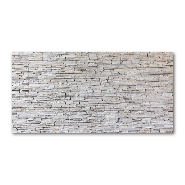 Quadro in vetro acrilico Muro di pietra