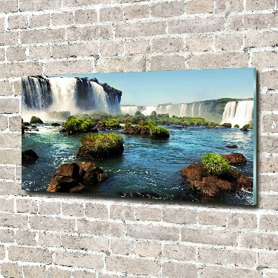 Quadro vetro acrilico Cascata di Igazu