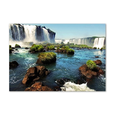 Quadro vetro acrilico Cascata di Igazu