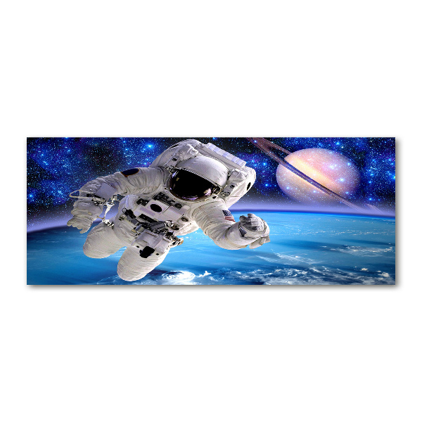 Quadro su vetro acrilico Astronauta