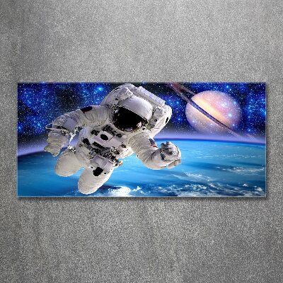 Quadro su vetro acrilico Astronauta