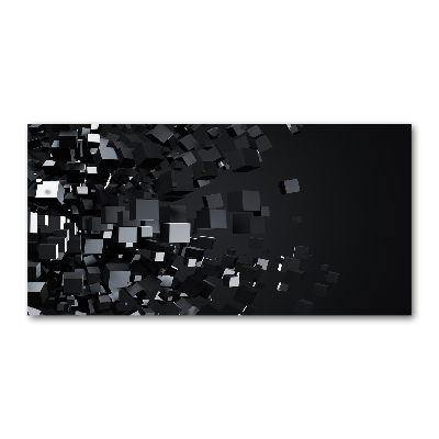 Quadro su vetro acrilico Astrazione 3D