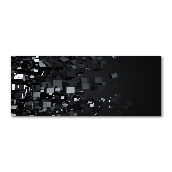 Quadro su vetro acrilico Astrazione 3D