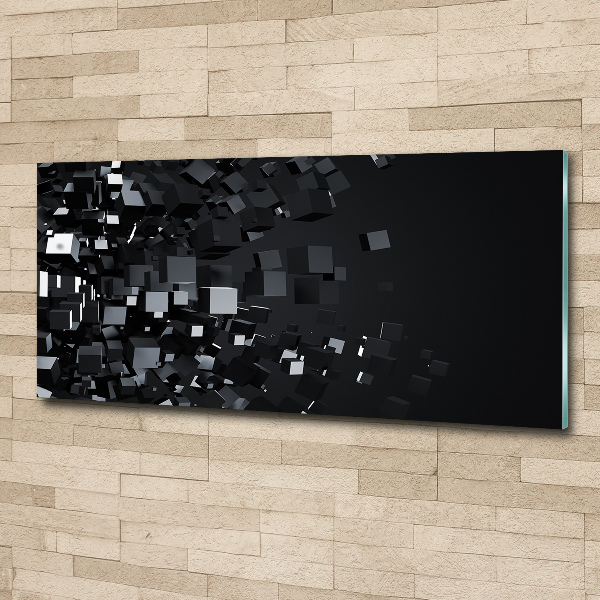 Quadro su vetro acrilico Astrazione 3D