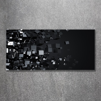 Quadro su vetro acrilico Astrazione 3D