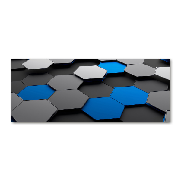 Quadro vetro acrilico Astrazione 3D