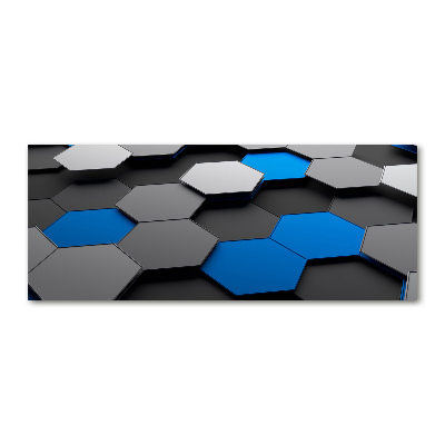 Quadro vetro acrilico Astrazione 3D