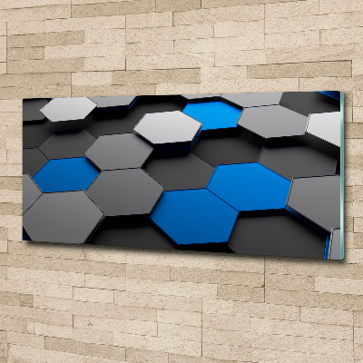 Quadro vetro acrilico Astrazione 3D