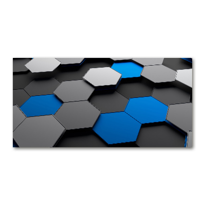 Quadro vetro acrilico Astrazione 3D