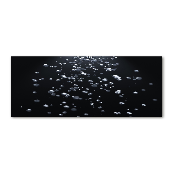 Quadro su vetro acrilico Astrazione 3D