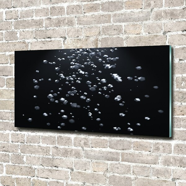 Quadro su vetro acrilico Astrazione 3D