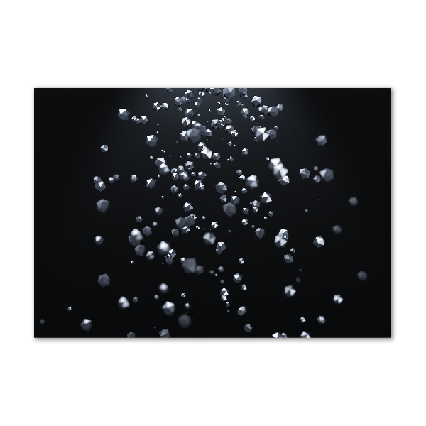 Quadro su vetro acrilico Astrazione 3D