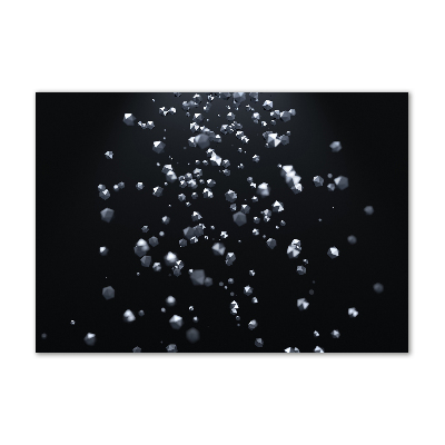 Quadro su vetro acrilico Astrazione 3D