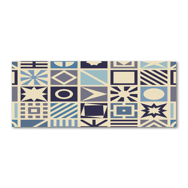 Quadro vetro acrilico Sfondo geometrico